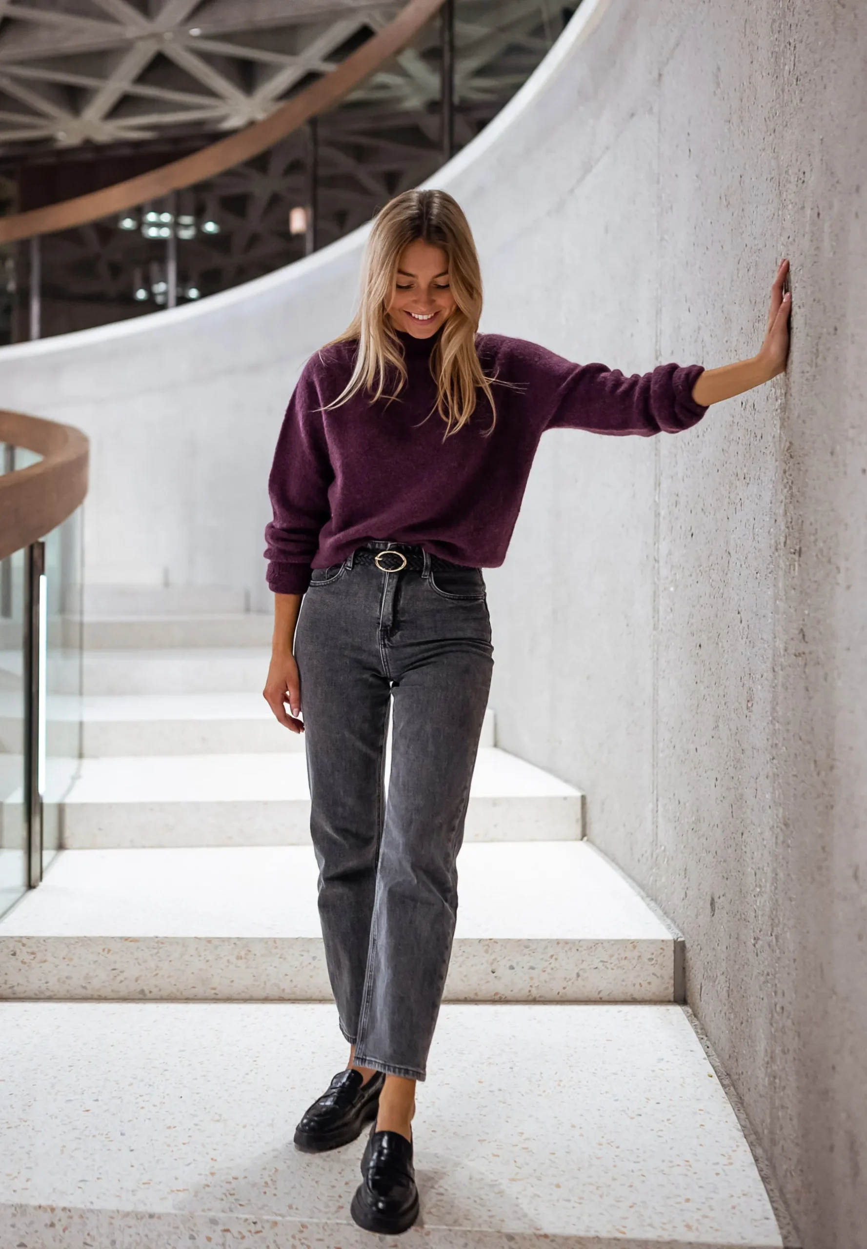 Pulls & Gilets-EASY-CLOTHES Pull Delya - PruneEasy Clothes Prune