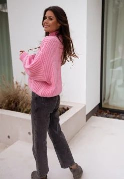 Pulls & Gilets-EASY-CLOTHES Pull Gabou - rose poudréEasy Clothes Rose poudré       
