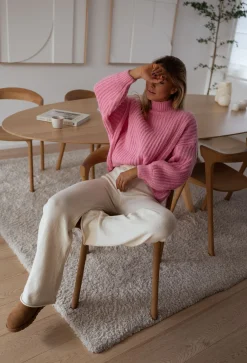 Pulls & Gilets-EASY-CLOTHES Pull Gabou - rose poudréEasy Clothes Rose poudré       