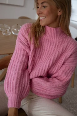 Pulls & Gilets-EASY-CLOTHES Pull Gabou - rose poudréEasy Clothes Rose poudré       
