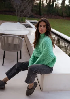 Pulls & Gilets-EASY-CLOTHES Pull Gabou - vertEasy Clothes Vert