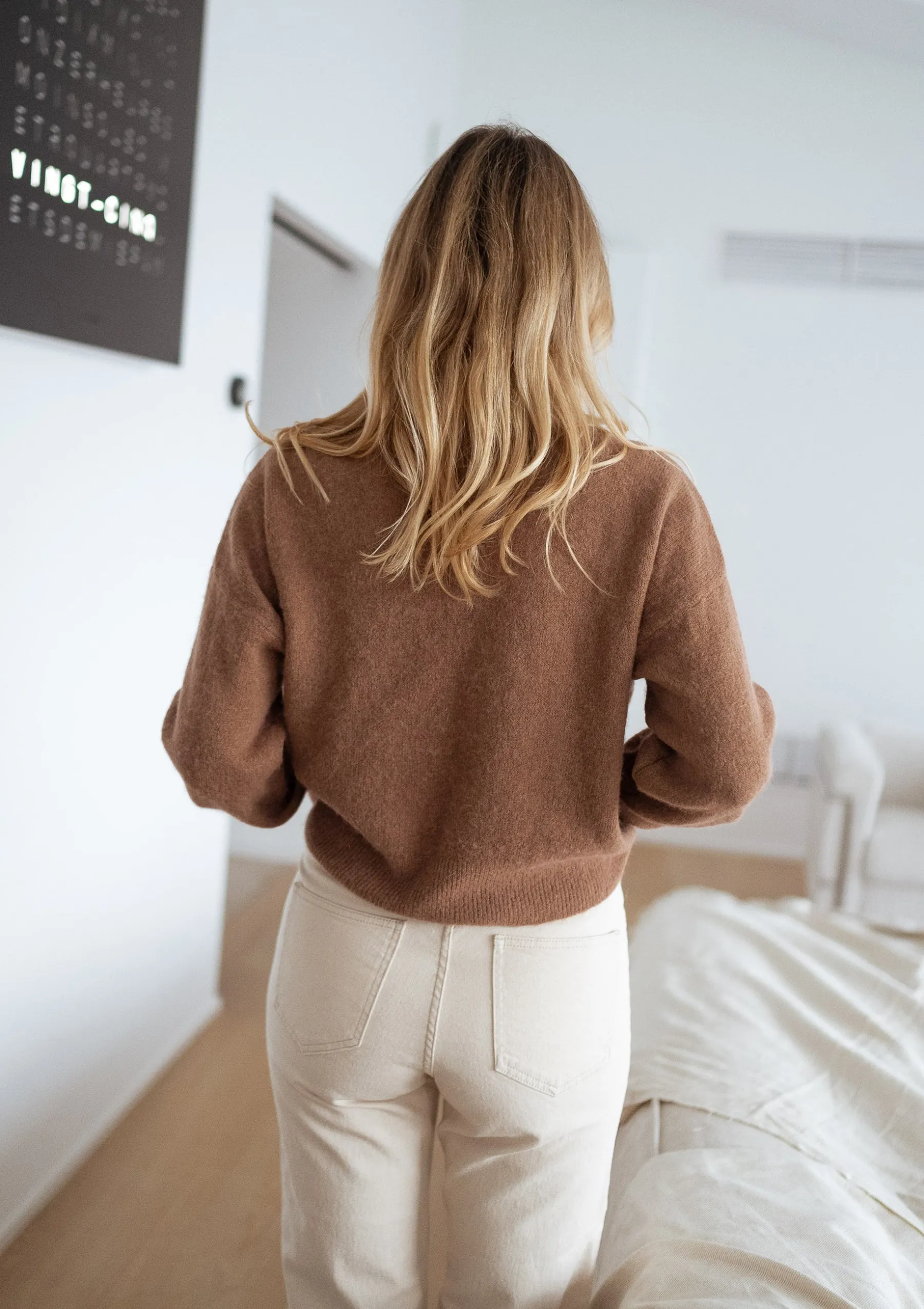 Pulls & Gilets-EASY-CLOTHES Pull Jeff - camelEasy Clothes Camel