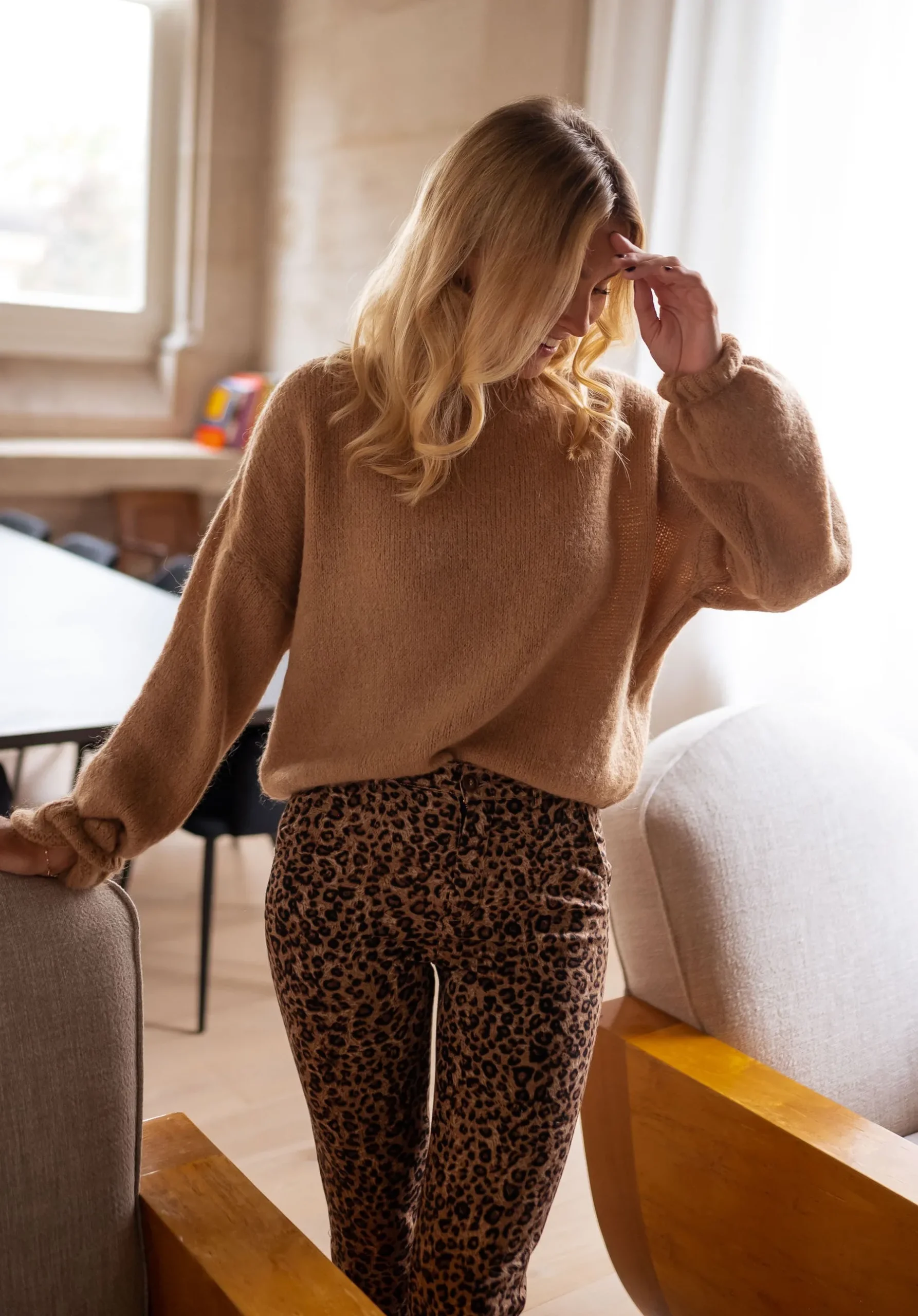 Pulls & Gilets-EASY-CLOTHES Pull Joela - camelEasy Clothes Camel