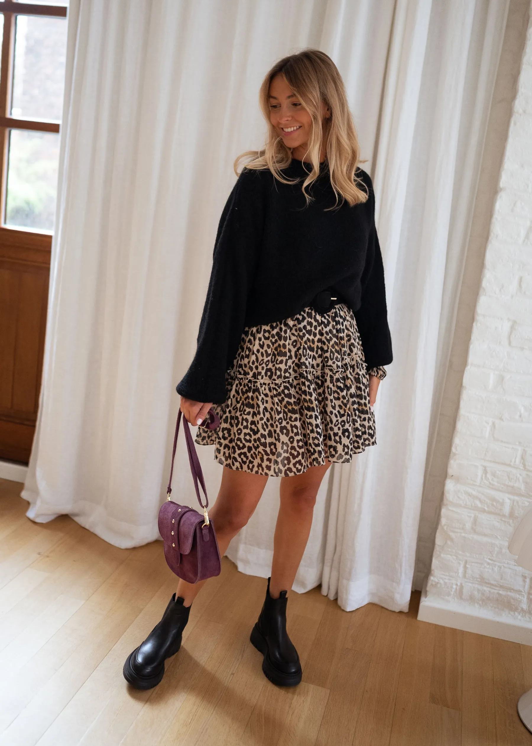 Pulls & Gilets-EASY-CLOTHES Pull Joela - noirEasy Clothes Noir