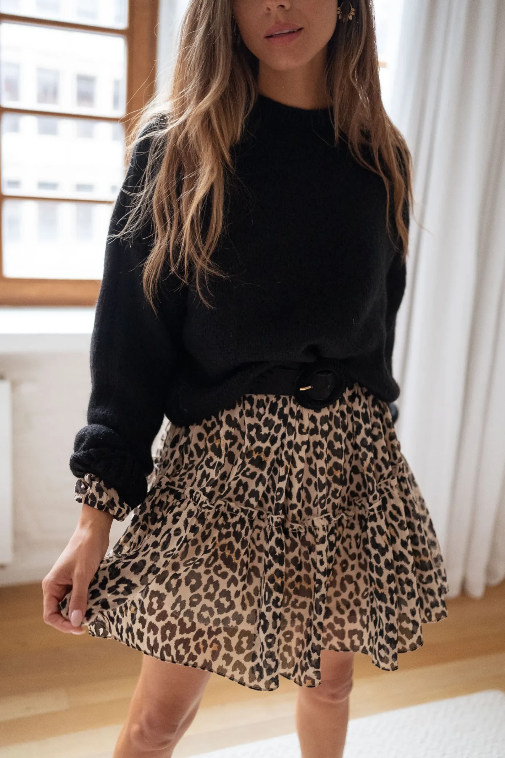 Pulls & Gilets-EASY-CLOTHES Pull Joela - noirEasy Clothes Noir