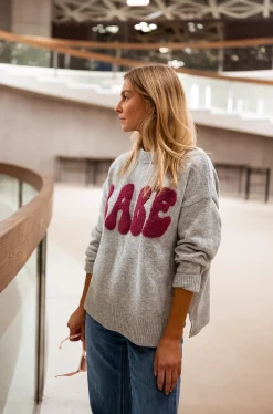 Pulls & Gilets-EASY-CLOTHES Pull Josa - GrisEasy Clothes Gris       
