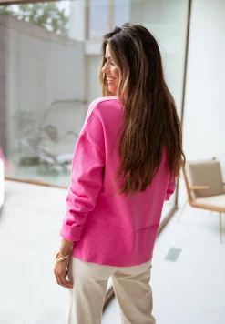 Pulls & Gilets-EASY-CLOTHES Pull July - roseEasy Clothes Rose