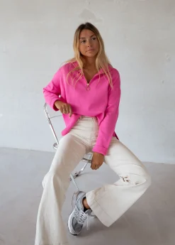 Pulls & Gilets-EASY-CLOTHES Pull July - roseEasy Clothes Rose