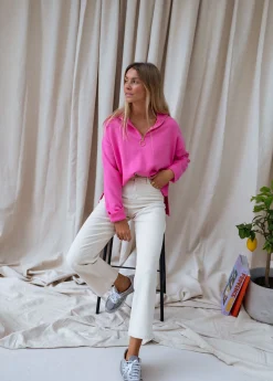 Pulls & Gilets-EASY-CLOTHES Pull July - roseEasy Clothes Rose