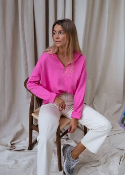 Pulls & Gilets-EASY-CLOTHES Pull July - roseEasy Clothes Rose