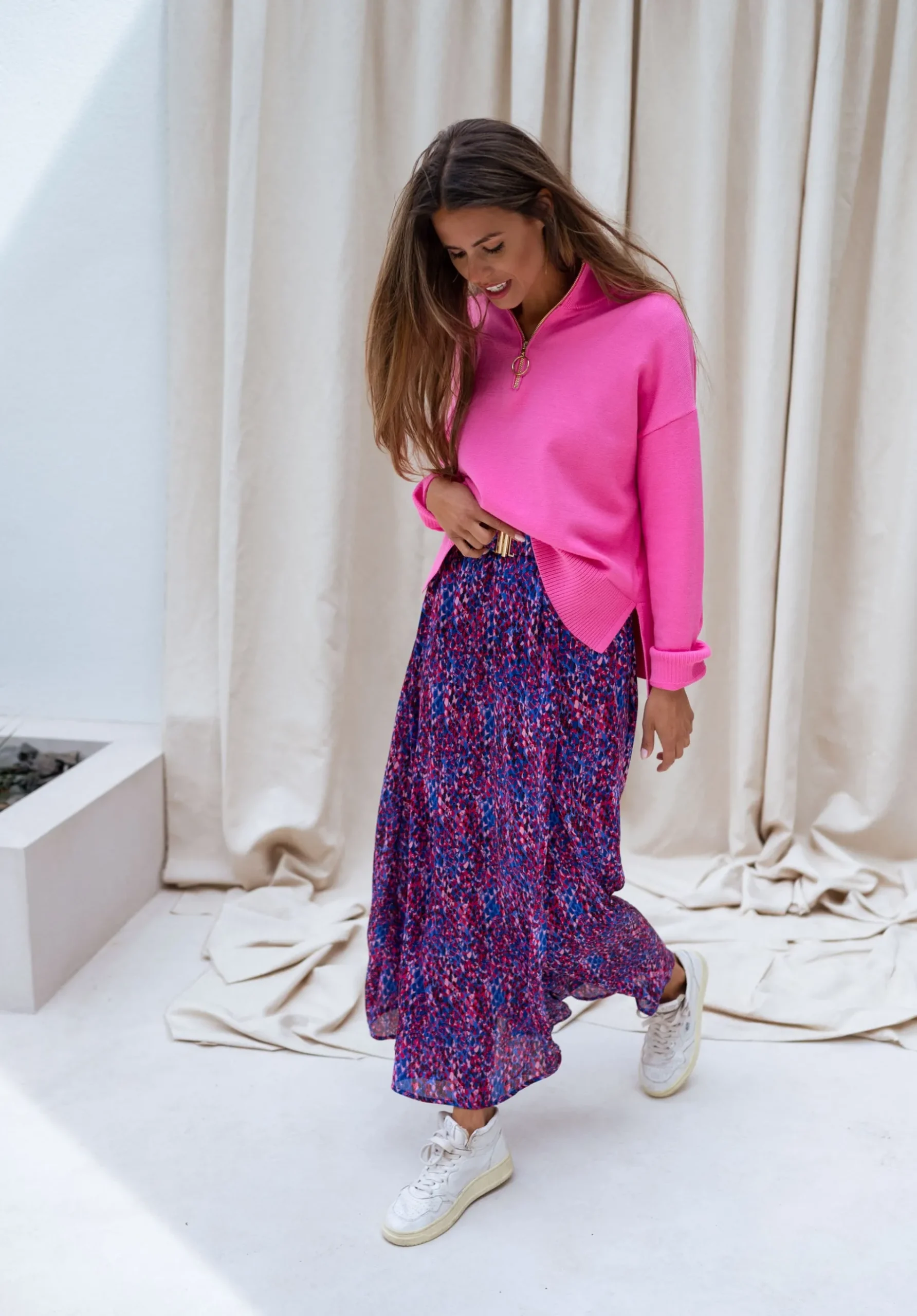 Pulls & Gilets-EASY-CLOTHES Pull July - roseEasy Clothes Rose