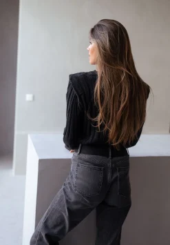 Pulls & Gilets-EASY-CLOTHES Pull Lucas - noirEasy Clothes Noir       