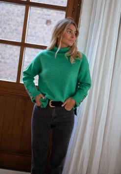 Pulls & Gilets-EASY-CLOTHES Pull Matis - vertEasy Clothes Vert