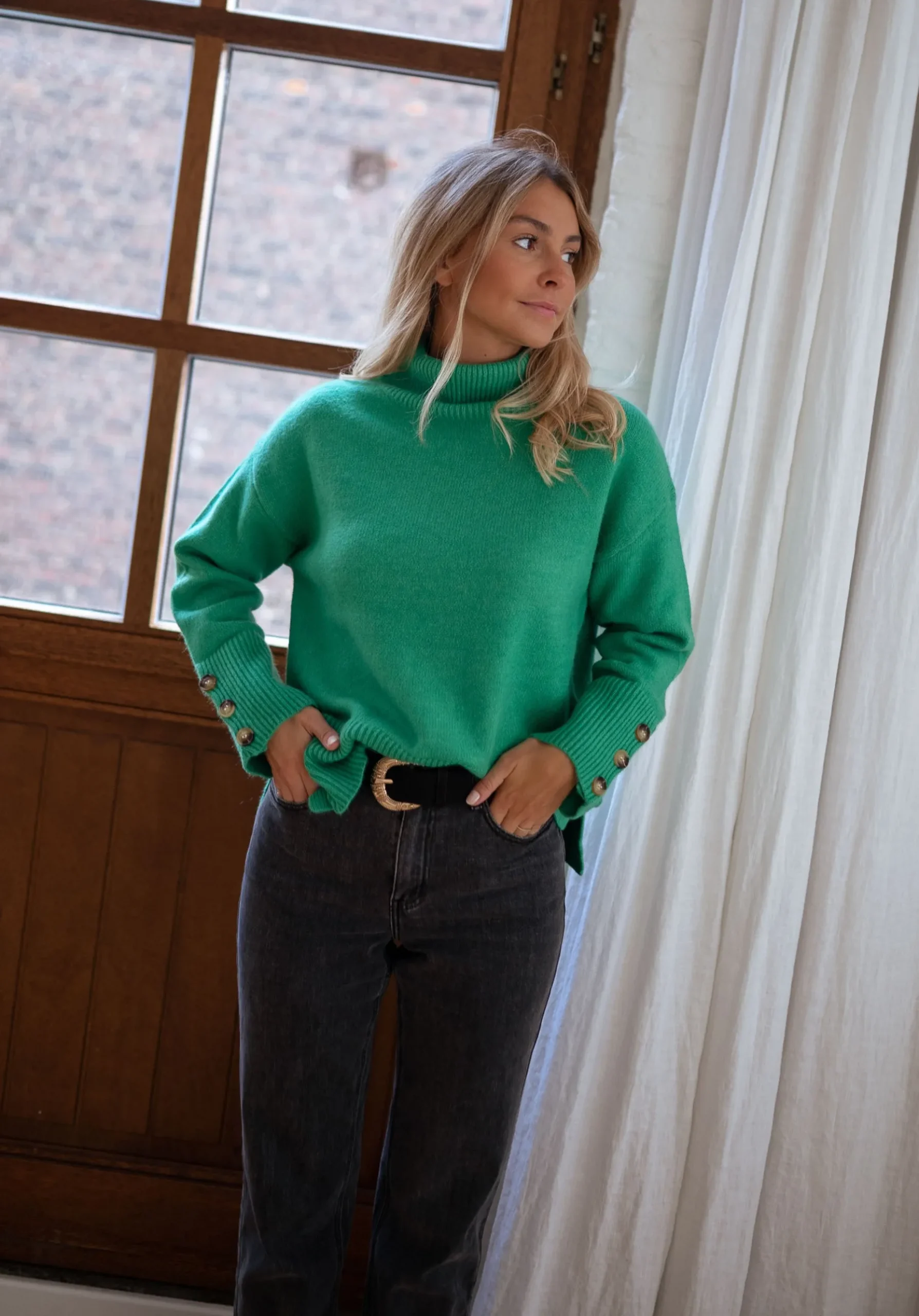 Pulls & Gilets-EASY-CLOTHES Pull Matis - vertEasy Clothes Vert