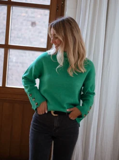 Pulls & Gilets-EASY-CLOTHES Pull Matis - vertEasy Clothes Vert