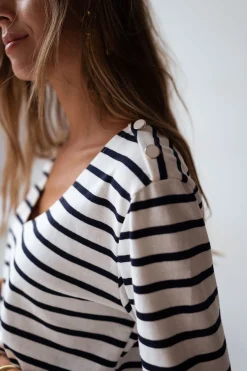 Pulls & Gilets-EASY-CLOTHES Pull Pedro - à lignesEasy Clothes À lignes