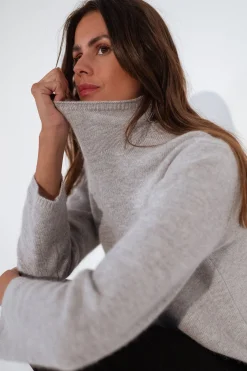 Pulls & Gilets-EASY-CLOTHES Pull Vero - grisEasy Clothes Gris       