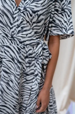Robes-EASY-CLOTHES Robe Amaria - zébréeEasy Clothes Zébrée