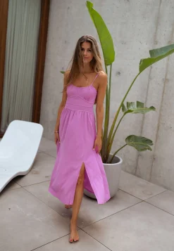 Robes-EASY-CLOTHES Robe Analea CREATION - mauveEasy Clothes Mauve