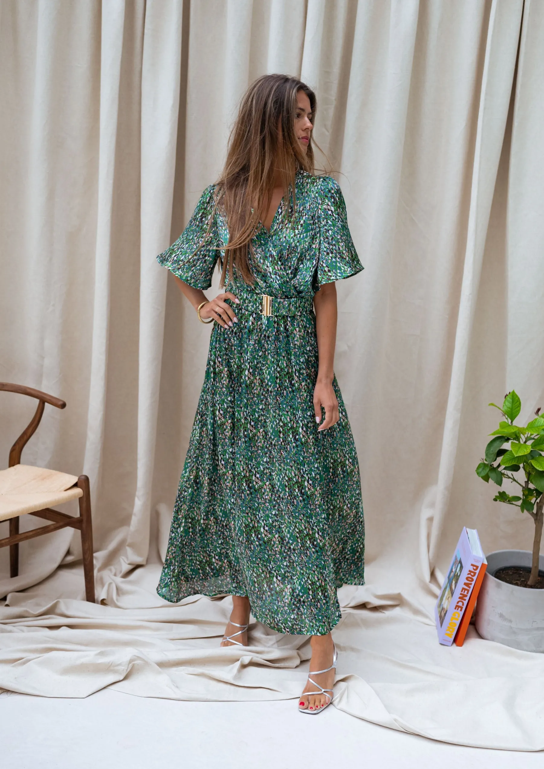 Robes-EASY-CLOTHES Robe Ariana - verteEasy Clothes Verte
