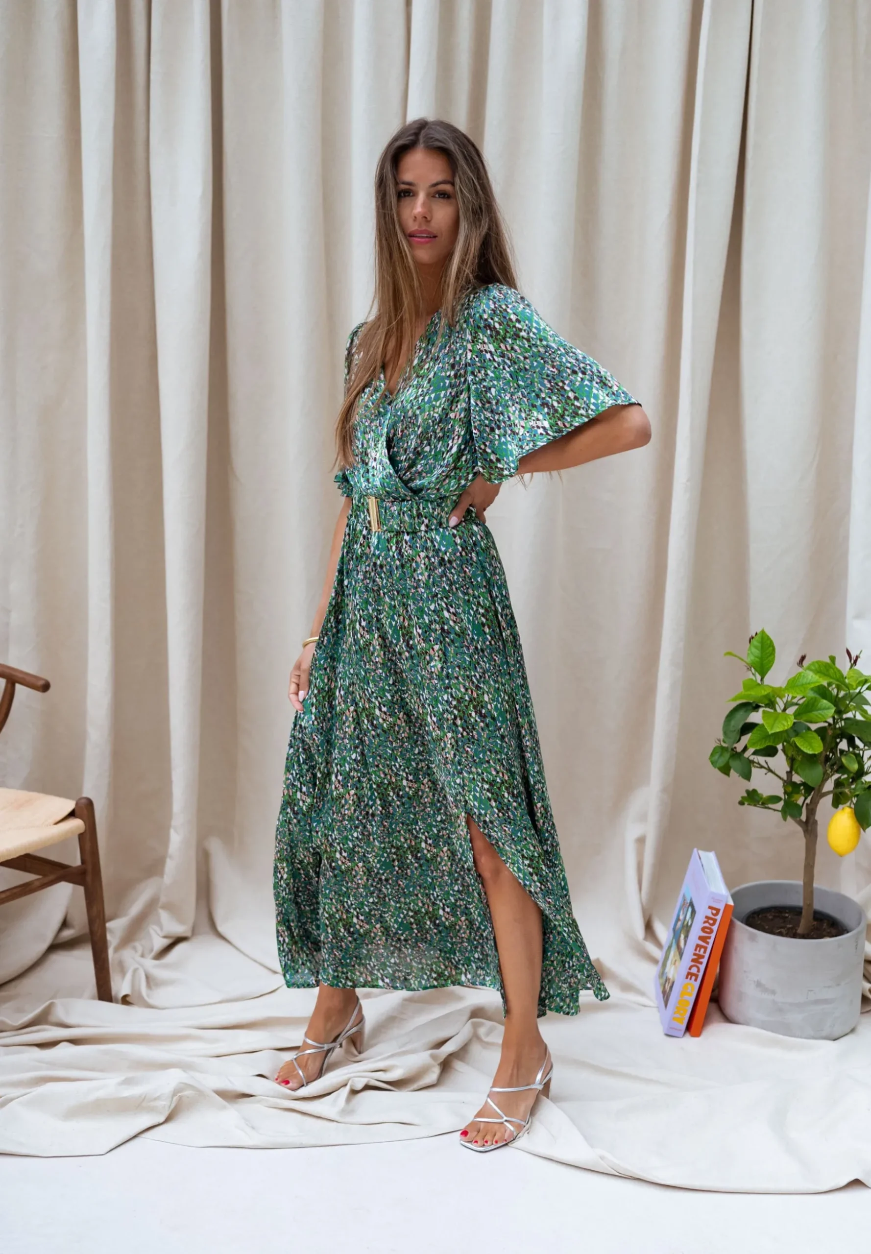 Robes-EASY-CLOTHES Robe Ariana - verteEasy Clothes Verte