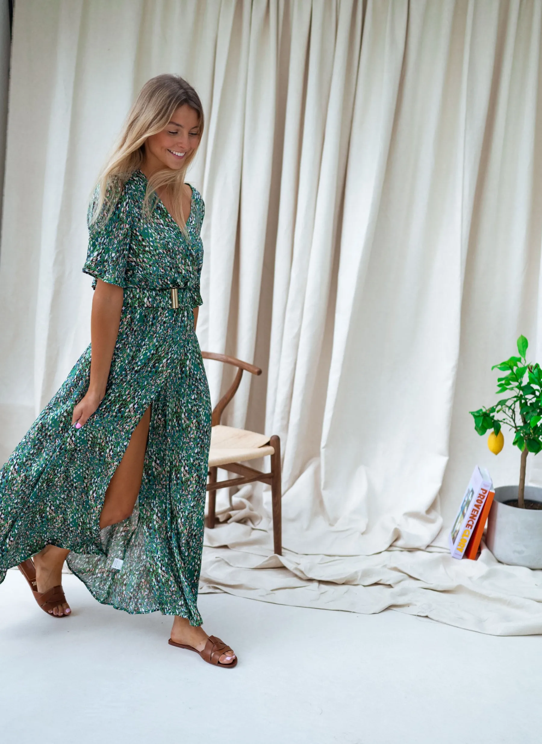 Robes-EASY-CLOTHES Robe Ariana - verteEasy Clothes Verte