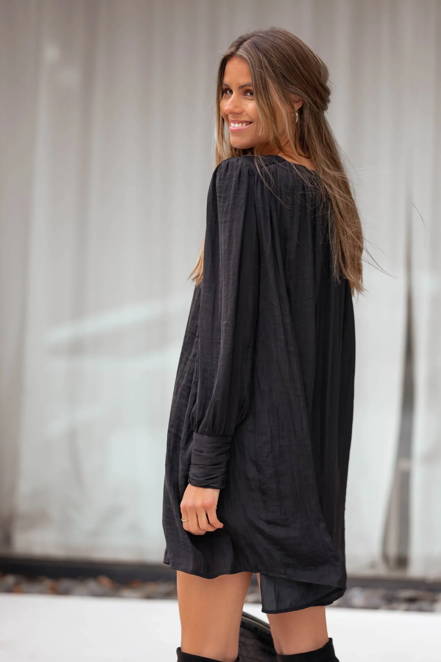 Robes-EASY-CLOTHES Robe Chiara - noireEasy Clothes Noire