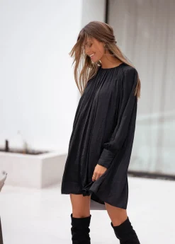 Robes-EASY-CLOTHES Robe Chiara - noireEasy Clothes Noire