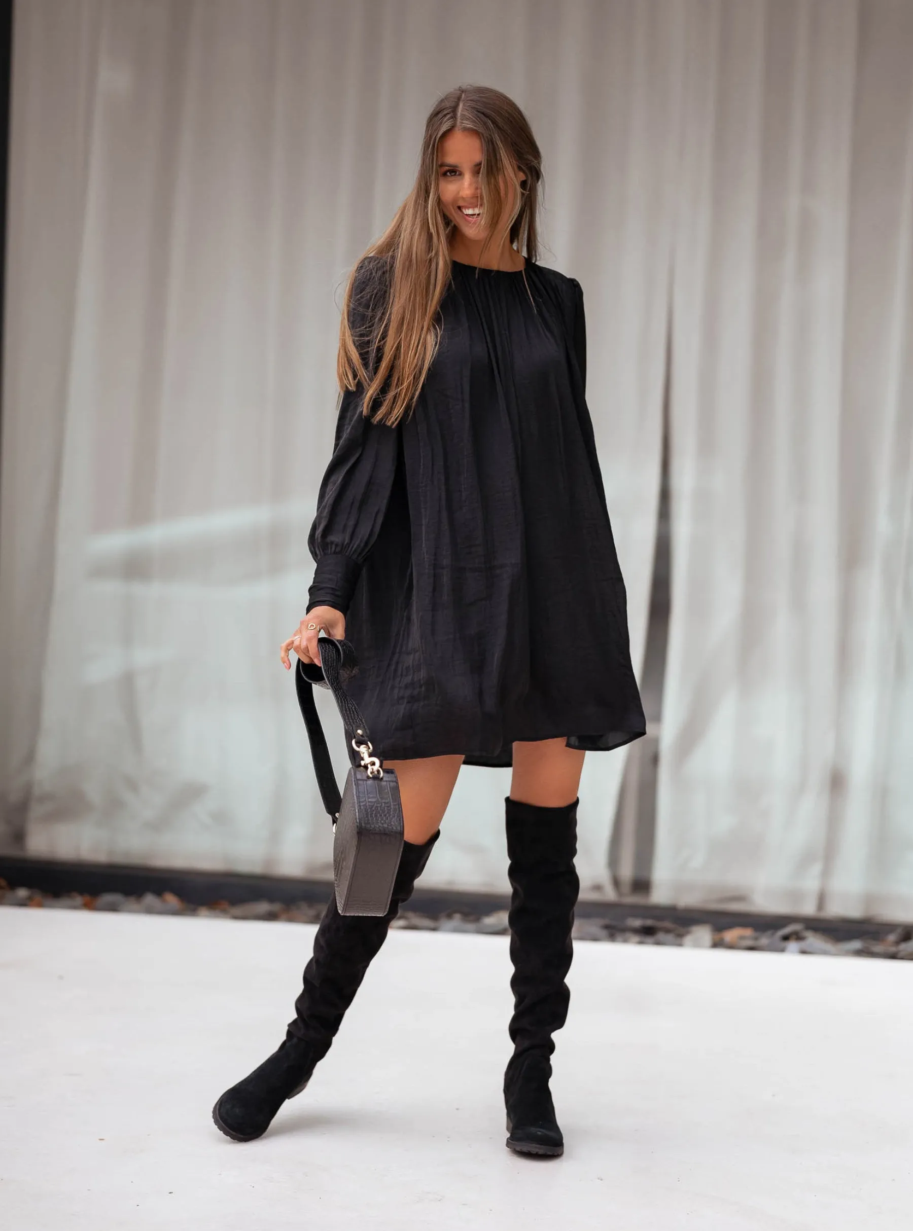 Robes-EASY-CLOTHES Robe Chiara - noireEasy Clothes Noire
