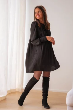 Robes-EASY-CLOTHES Robe Chiara - noireEasy Clothes Noire