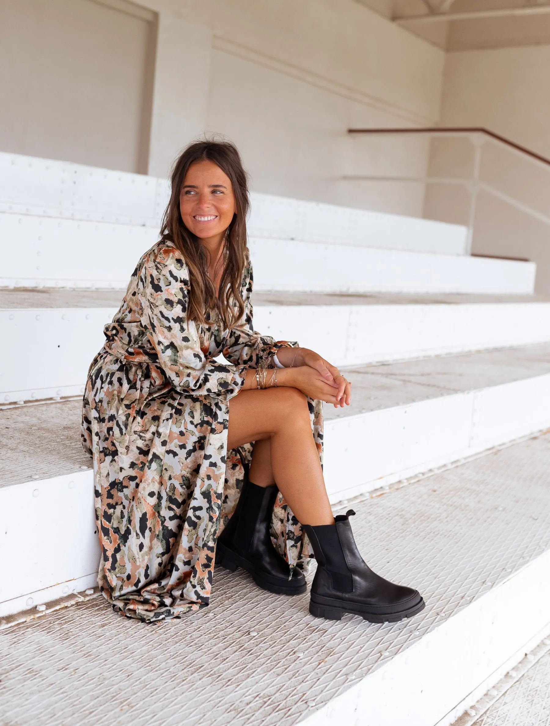 Robes-EASY-CLOTHES Robe Diane - à motifsEasy Clothes À motifs
