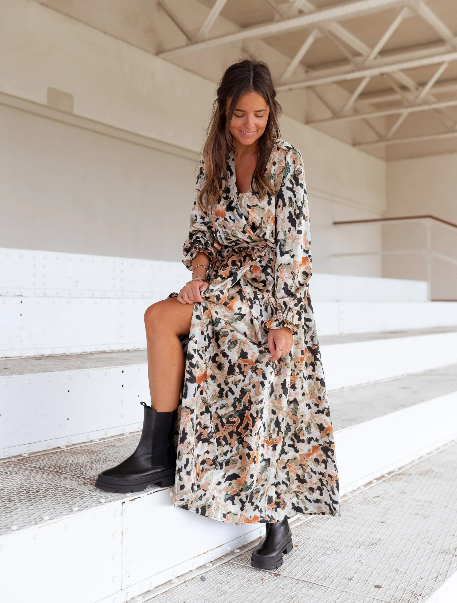 Robes-EASY-CLOTHES Robe Diane - à motifsEasy Clothes À motifs