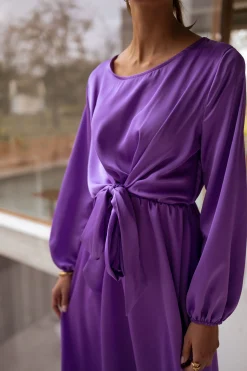 Robes-EASY-CLOTHES Robe Elena - mauveEasy Clothes Mauve