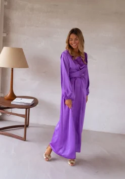 Robes-EASY-CLOTHES Robe Elena - mauveEasy Clothes Mauve