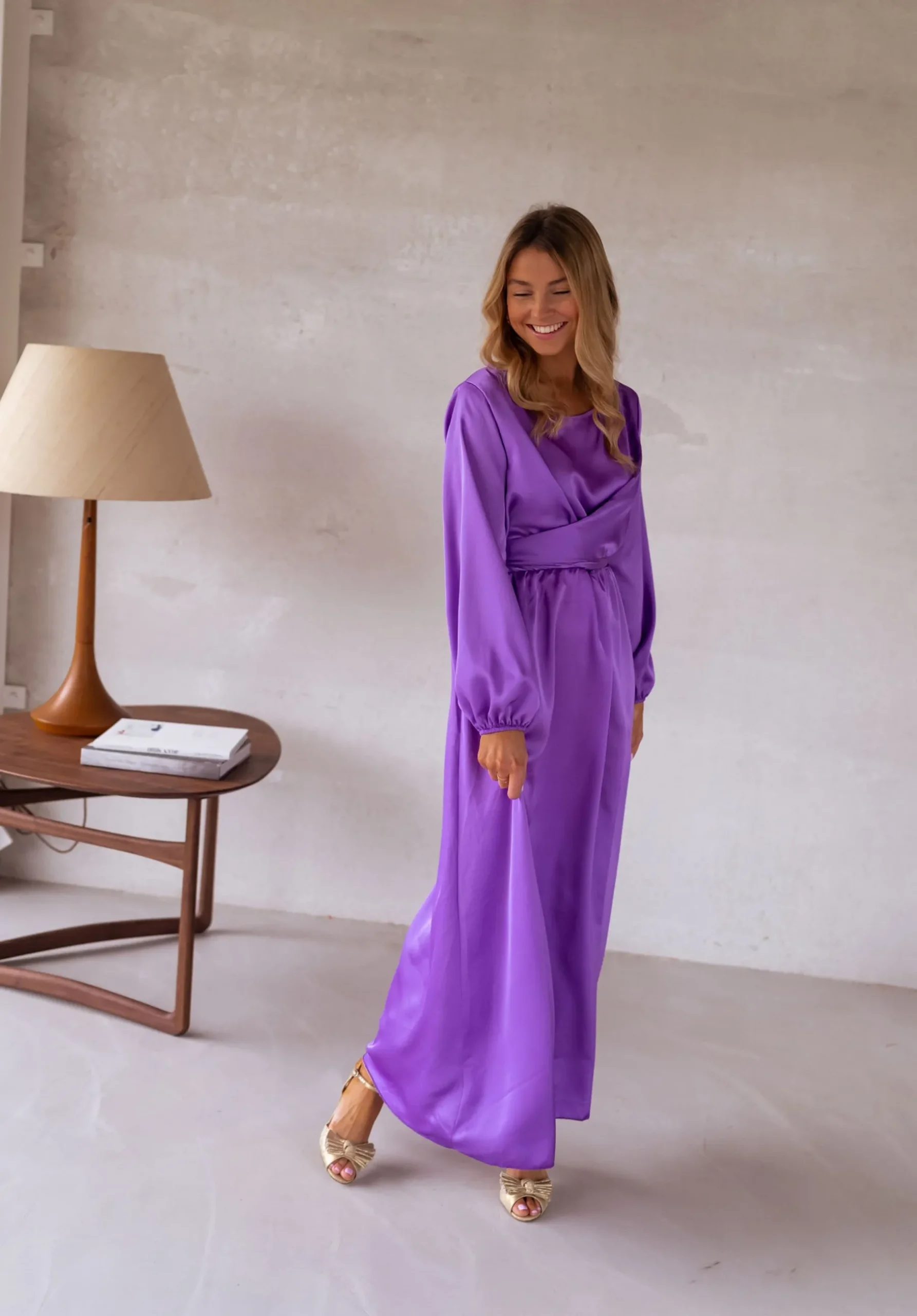 Robes-EASY-CLOTHES Robe Elena - mauveEasy Clothes Mauve