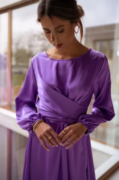 Robes-EASY-CLOTHES Robe Elena - mauveEasy Clothes Mauve