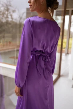 Robes-EASY-CLOTHES Robe Elena - mauveEasy Clothes Mauve