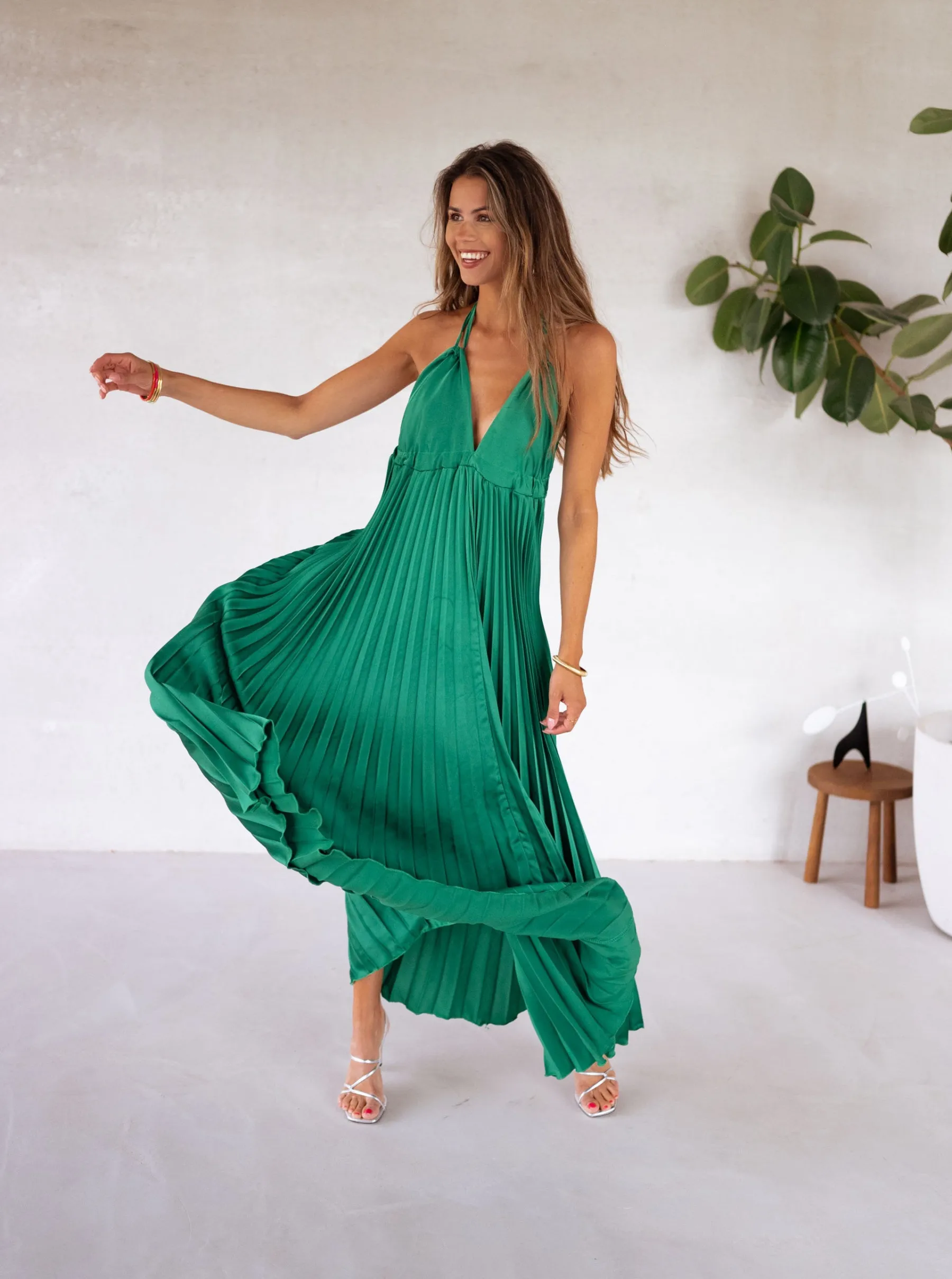 Robes-EASY-CLOTHES Robe Evida - verteEasy Clothes Verte