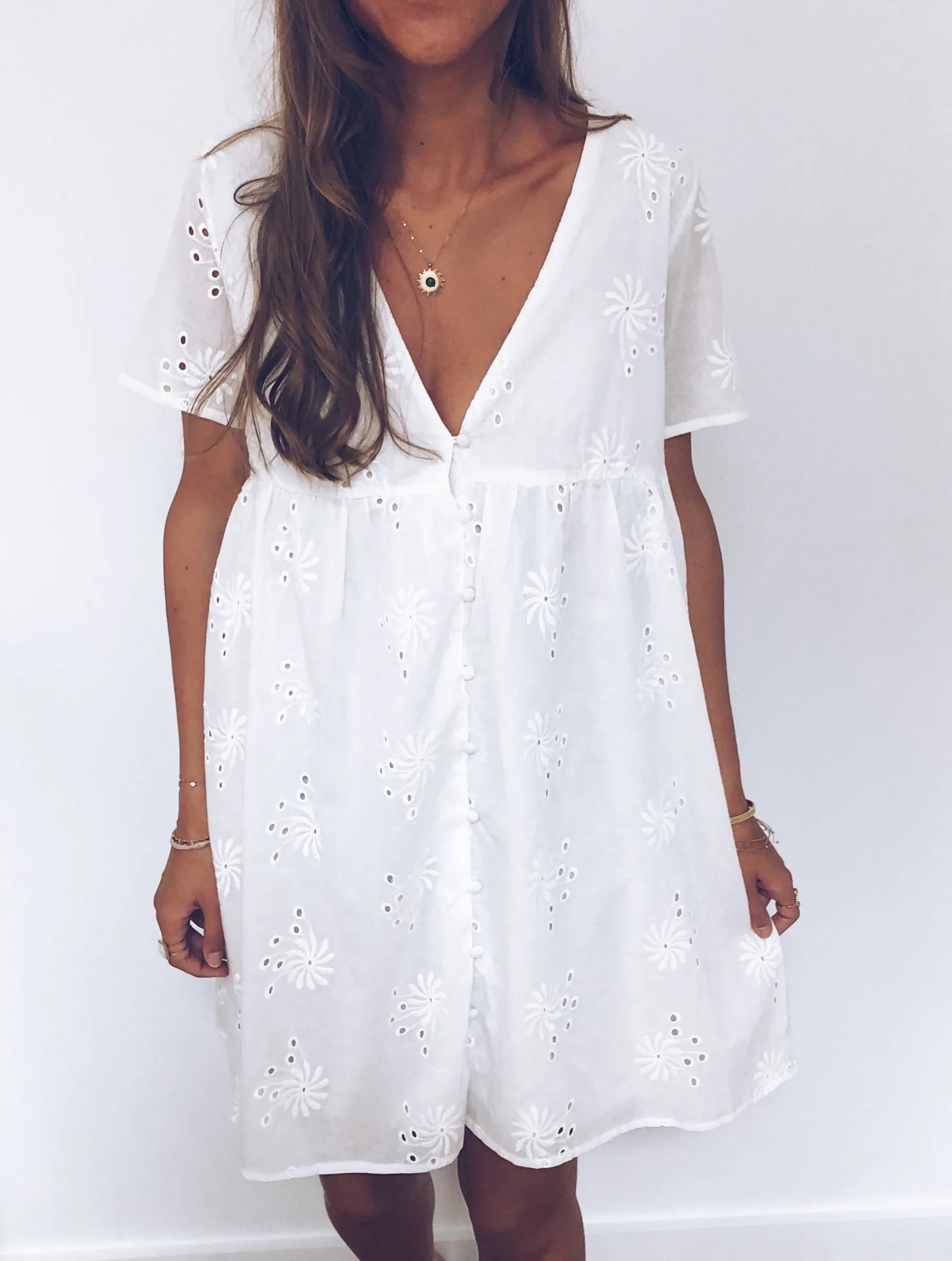 Robes-EASY-CLOTHES Robe Flora - blancheEasy Clothes Blanche