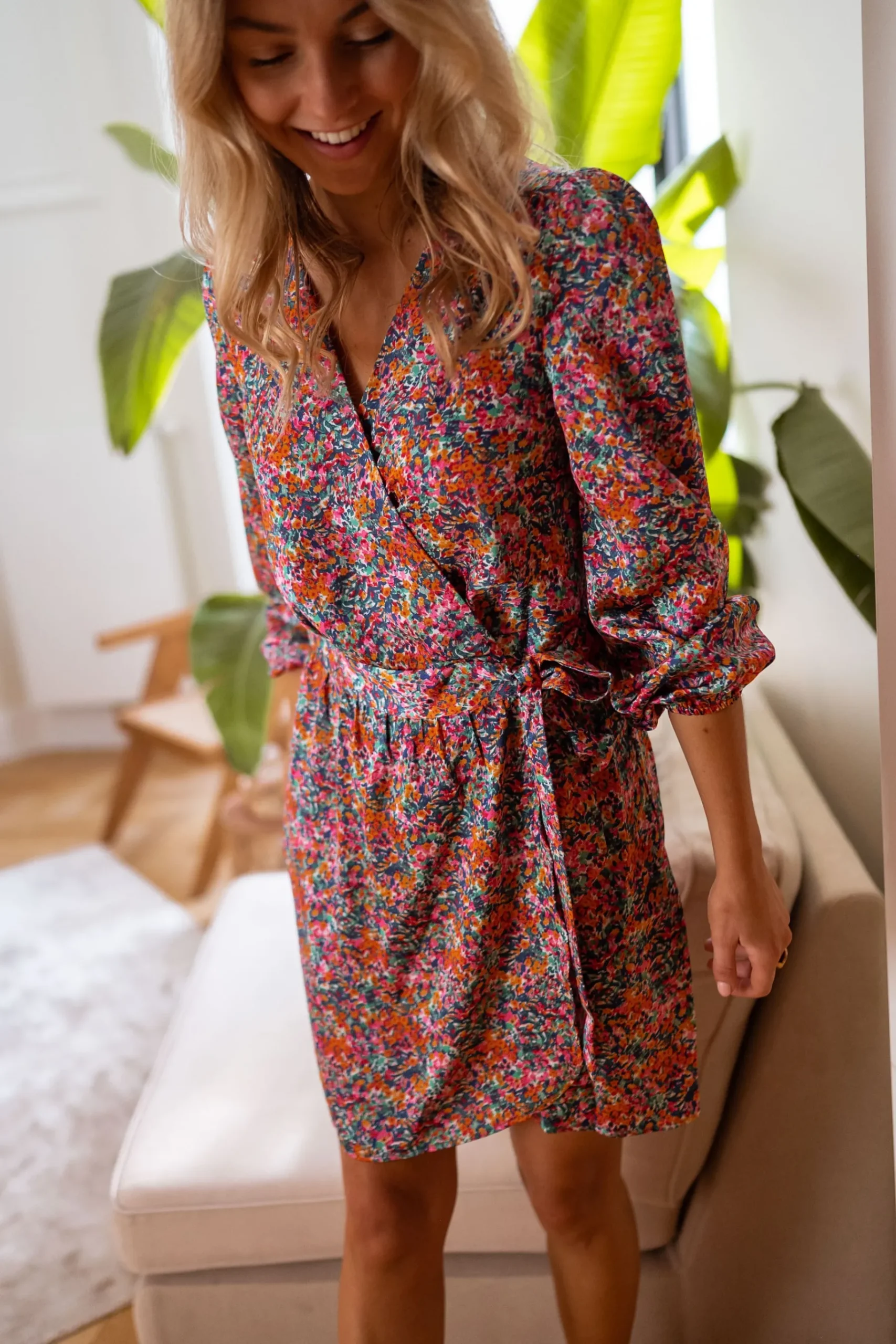 Robes-EASY-CLOTHES Robe Ilona - fleurieEasy Clothes Fleurie