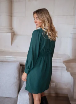 Robes-EASY-CLOTHES Robe Jima - verteEasy Clothes Verte       