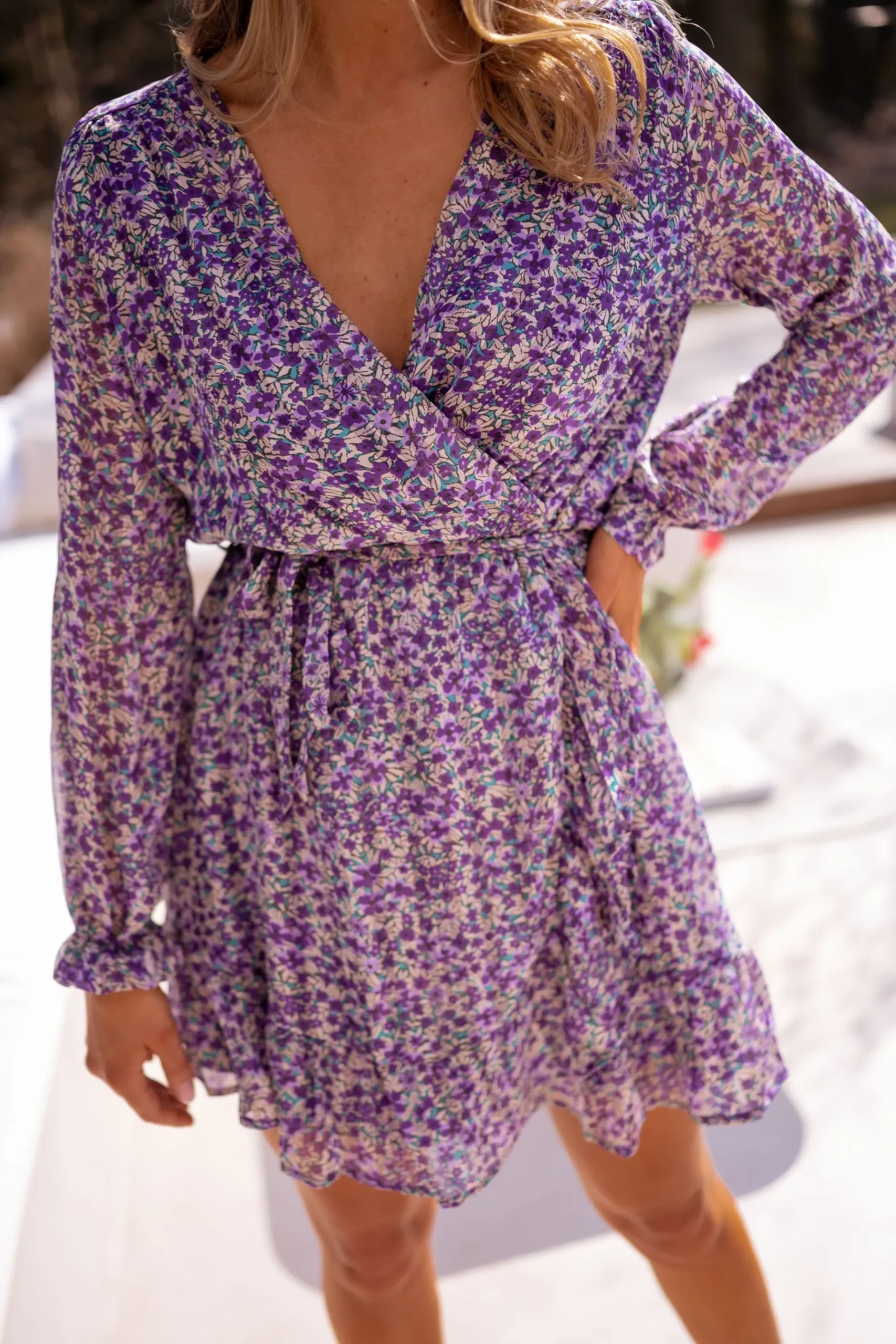Robes-EASY-CLOTHES Robe Jordana - mauveEasy Clothes Mauve