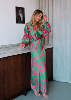 Robes-EASY-CLOTHES Robe Keeper - verte et roseEasy Clothes Verte et rose