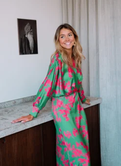 Robes-EASY-CLOTHES Robe Keeper - verte et roseEasy Clothes Verte et rose