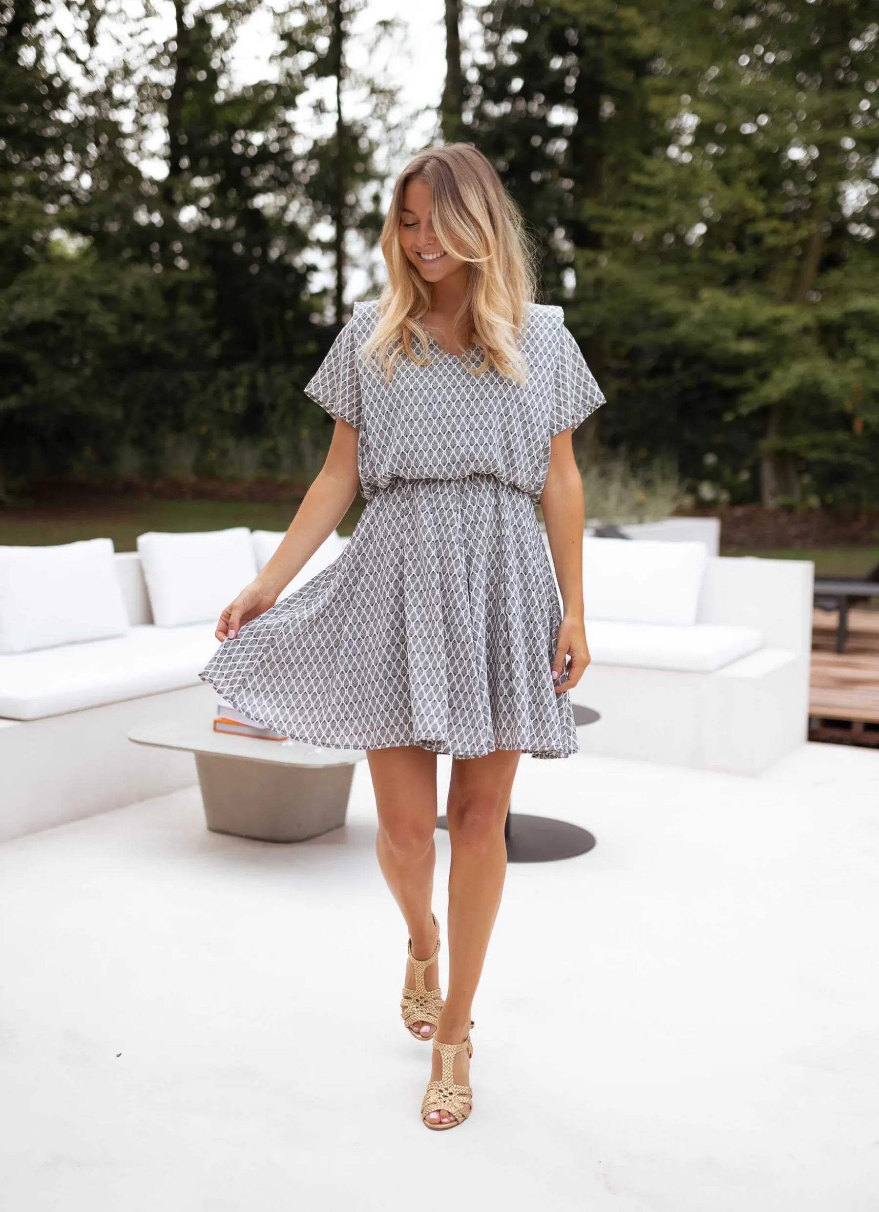 Robes-EASY-CLOTHES Robe Lency - à motifsEasy Clothes À motifs