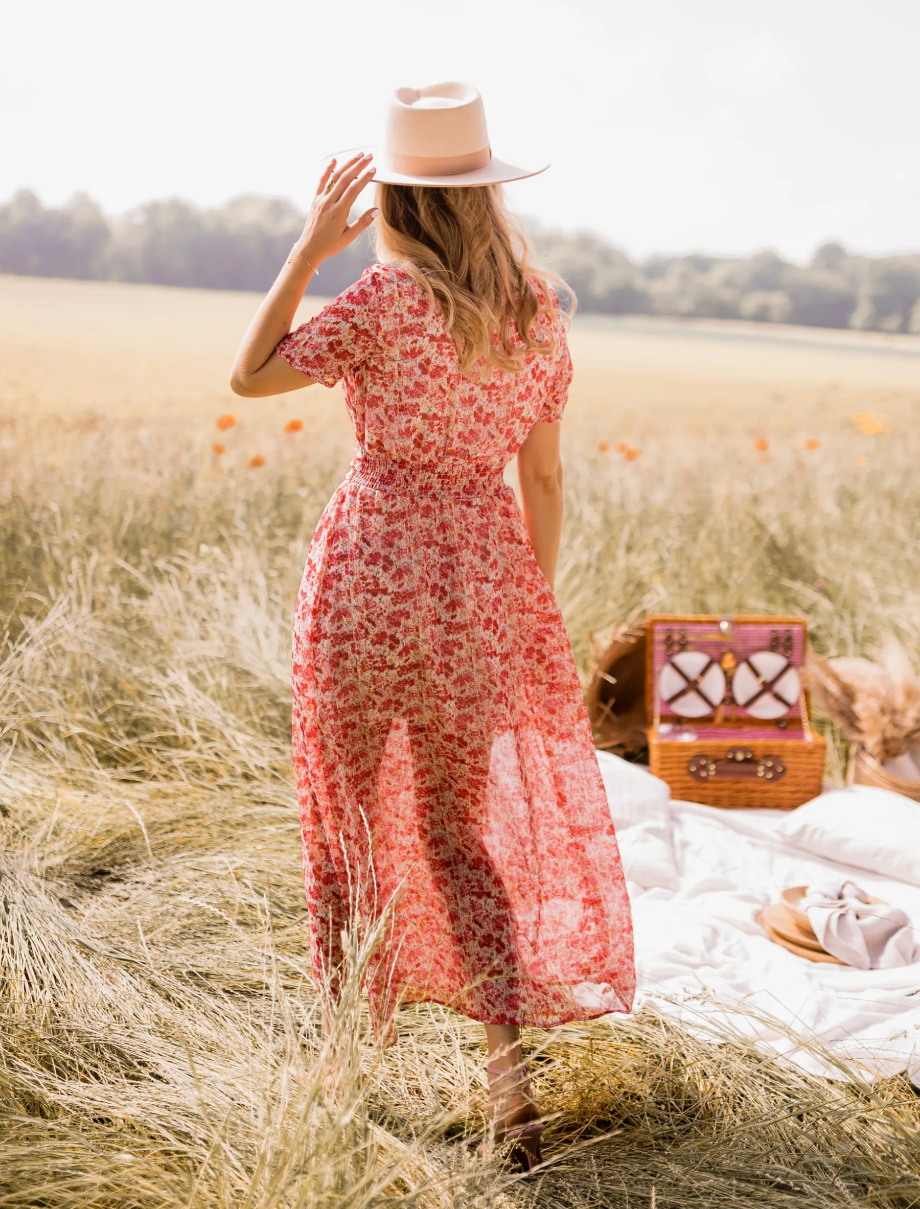 Robes-EASY-CLOTHES Robe Lilou - à fleursEasy Clothes À fleurs