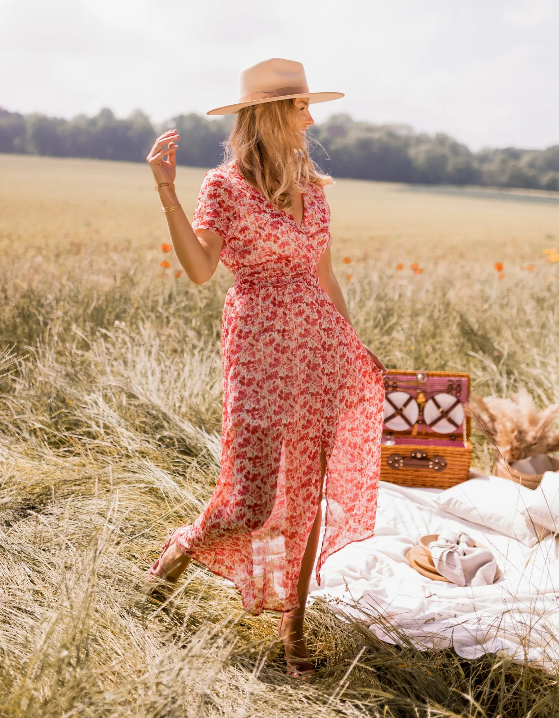 Robes-EASY-CLOTHES Robe Lilou - à fleursEasy Clothes À fleurs