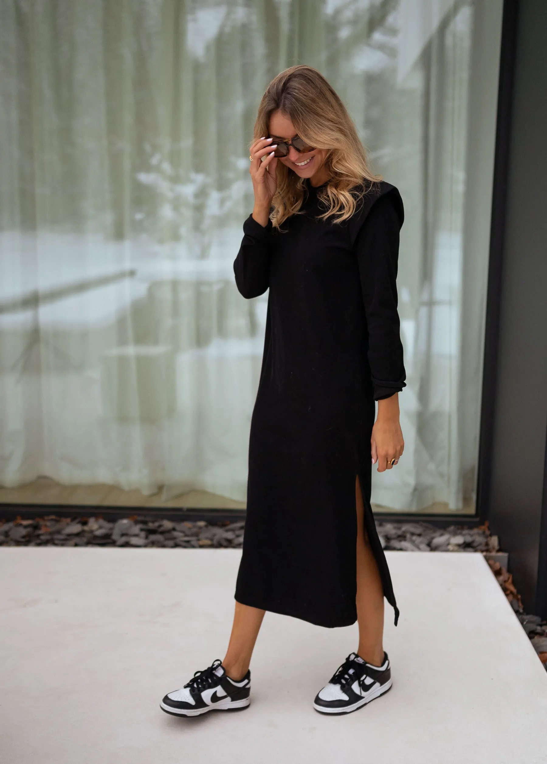 Robes-EASY-CLOTHES Robe Liny - noireEasy Clothes Noire
