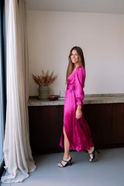 Robes-EASY-CLOTHES Robe Loma - fuchsiaEasy Clothes Fuchsia