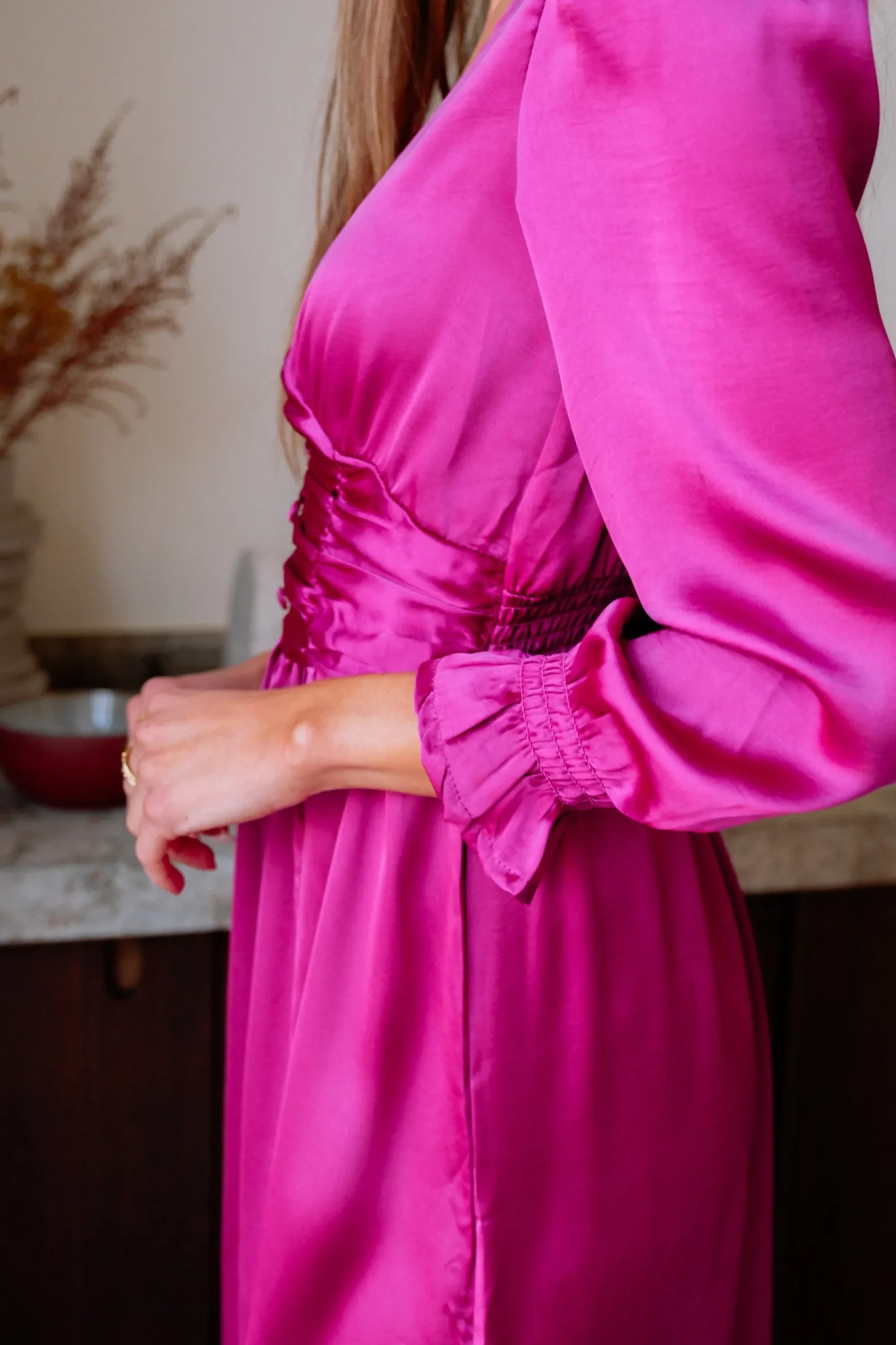 Robes-EASY-CLOTHES Robe Loma - fuchsiaEasy Clothes Fuchsia